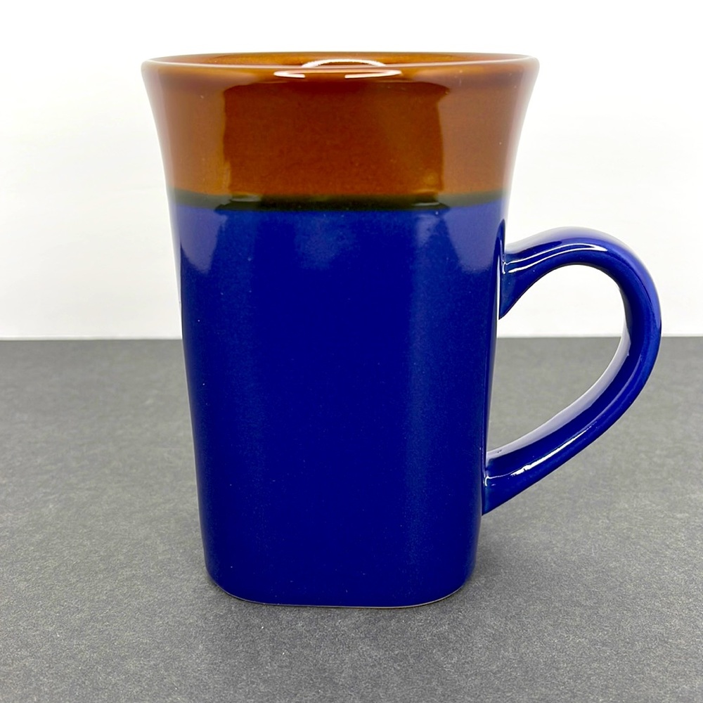 Royal Norfolk Two Toned Blue & Brown Mug